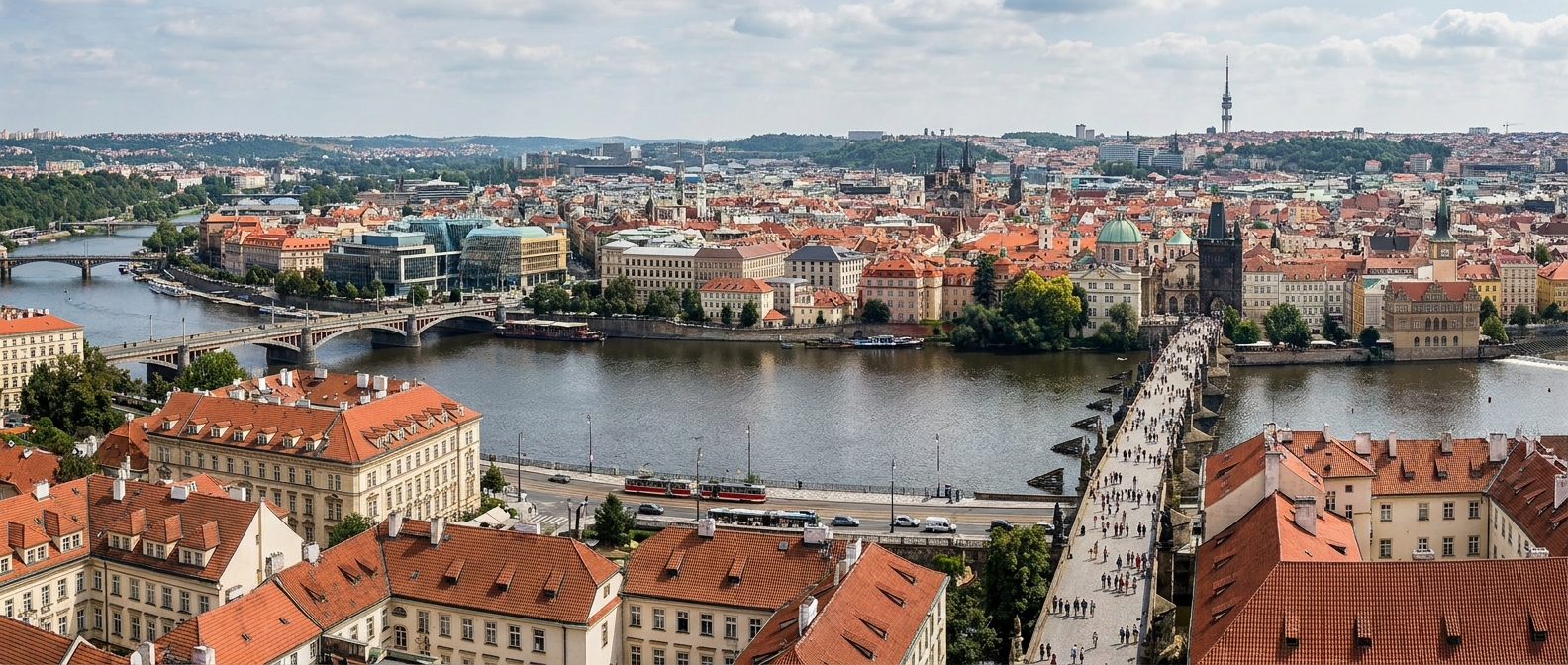 Prague, Czech Republic cityscape